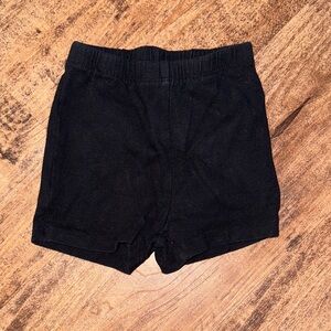 Classic Black Kids Bike Shorts 4t